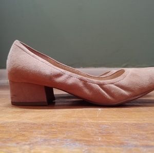 Franco Sarto balet flats with 1 inch heel